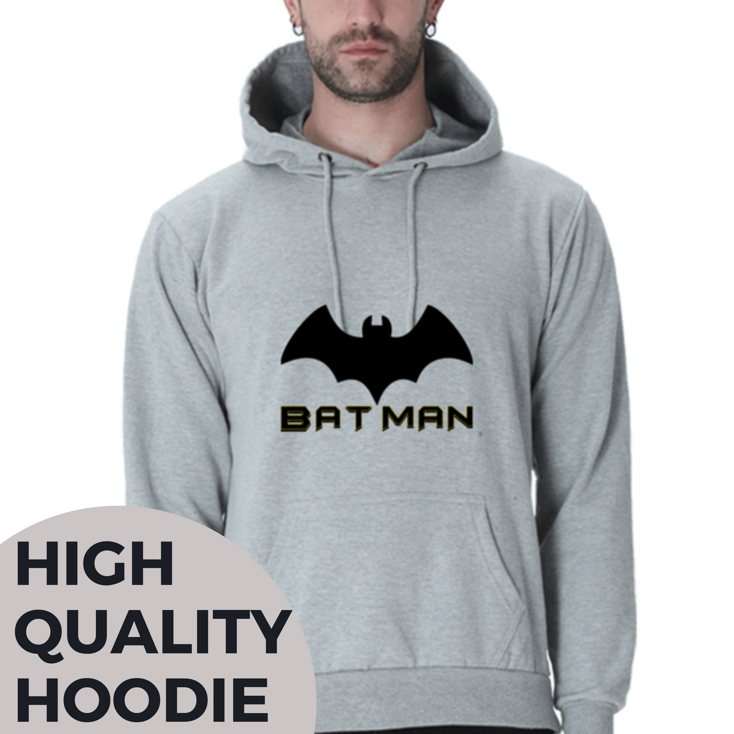 Bat man hoodie for men